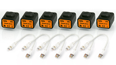 REM38: JUEGO UNIDADES REMOTAS #3 A #8 + CABLES PATCH