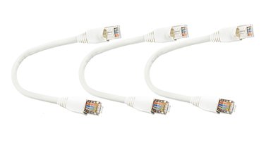 3 cavi patch FTP RJ45-RJ45, 20cm