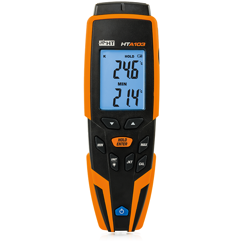 main-img HTA103. Termómetro para medida de temperatura con sonda K/J/T